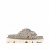 Mou sandalo Criss-cross bio sandal plain microsequins gunmetal