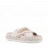 Mou sandalo Rope bio sandal Criss-cross recycled canvas beige