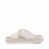 Mou sandalo Rope bio sandal Criss-cross recycled canvas beige