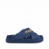 Mou organic Rope sandal Criss-cross denim sandal