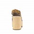 Mou sandalo Raffia platform backstrap cognac
