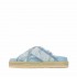 Mou sandalo Rope sandal Criss-cross painted denim