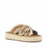 Mou Jute sandal cognac