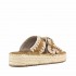 Mou Jute sandal cognac
