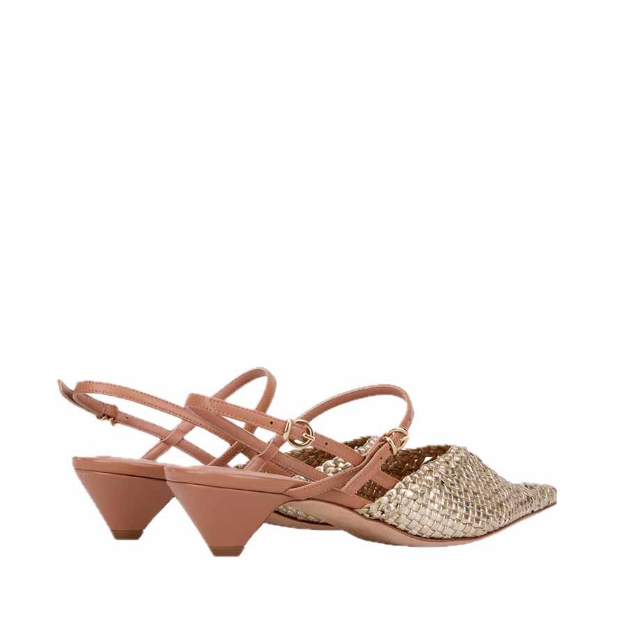 Lella Baldi chanel Isabeau intrecciata platino