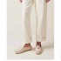 Borbonese women's moccasin Car Shoe beige leather