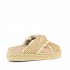 Mou sandalo Rope bio sandal Criss-cross raffia metal natural