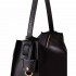 Borbonese borsa Dèjeuner secchiello medium nero