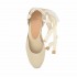 Castañer Carina espadrilles wedge sandal in ivory