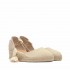 Castañer sandalo Carina espadrillas zeppa avorio