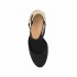 Castañer sandalo Carol espadrillas zeppa nero