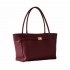 Borbonese borsa shopping large Torinese vitello merlot