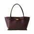 Borbonese borsa shopping large Torinese vitello castano