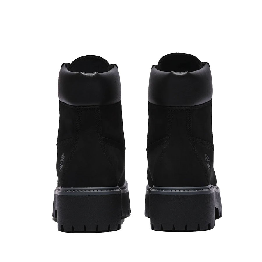Timberland Stone Street 6 inch JET BLACK women's boot