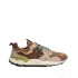 Flower Mountain YAMANO 3 in suede and natural spine fabric
