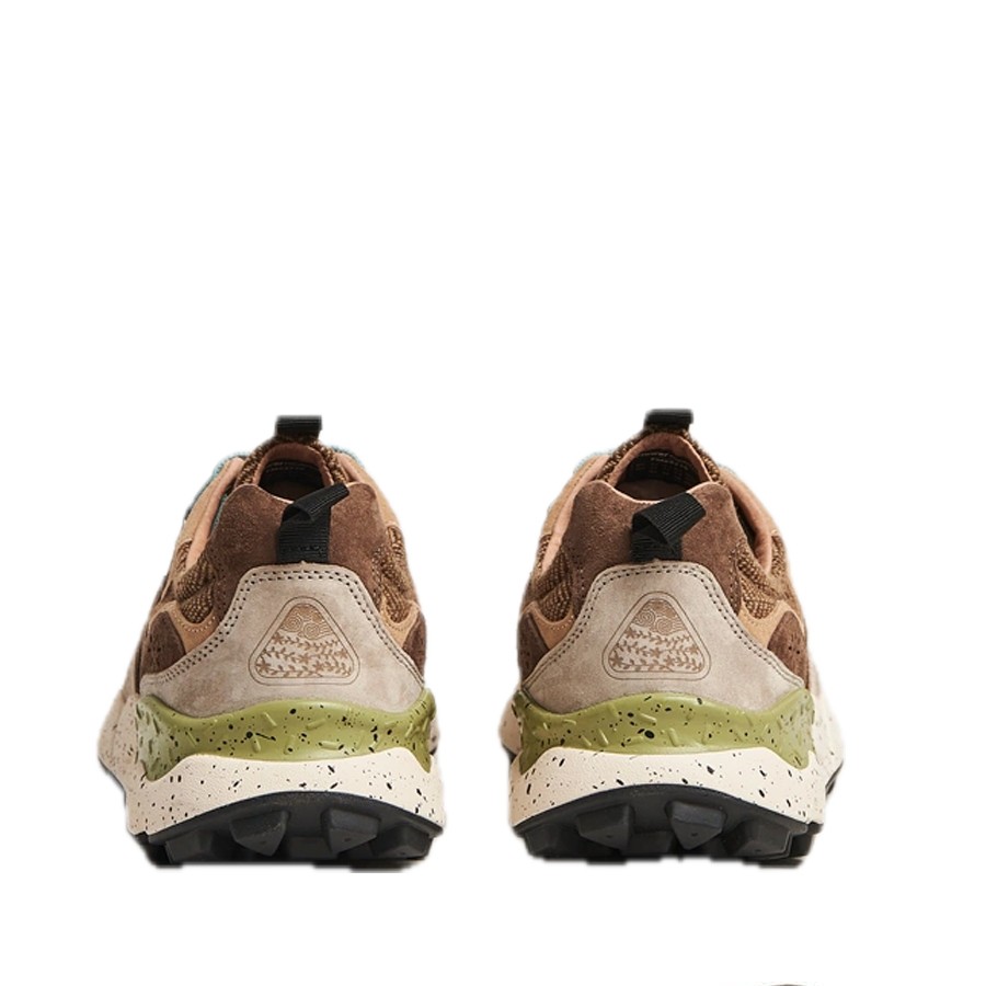 Flower Mountain YAMANO 3 in suede and natural spine fabric