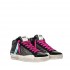 Crime London sneakers SK8 Deluxe Mid Party girl black