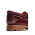 Scarpa Timberland® Authentic 3-Eye Lug Handsewn da Uomo in bordeaux