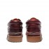 Scarpa Timberland® Authentic 3-Eye Lug Handsewn da Uomo in bordeaux