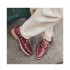 Scarpa Timberland® Authentic 3-Eye Lug Handsewn da Uomo in bordeaux