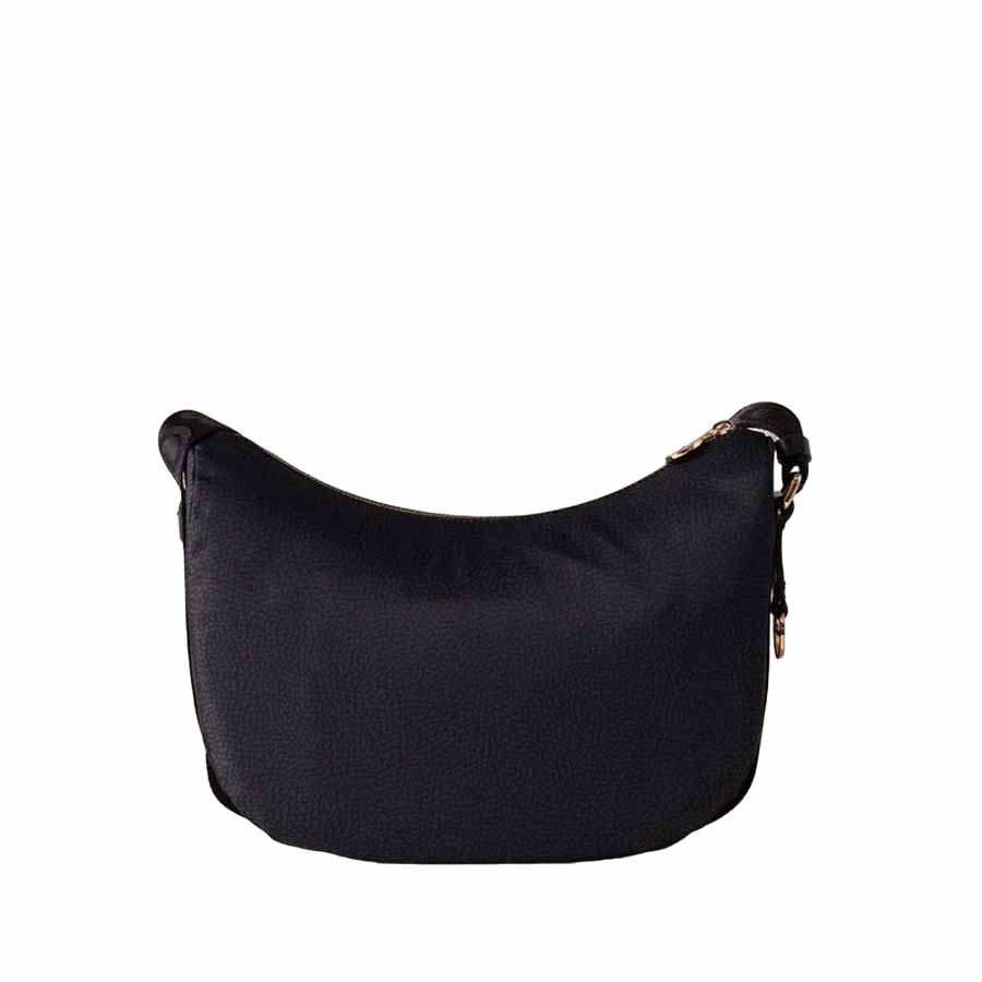 Borbonese Luna Bag Small dark black