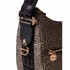 Borbonese Luna Bag Middle zip OpNaturale black