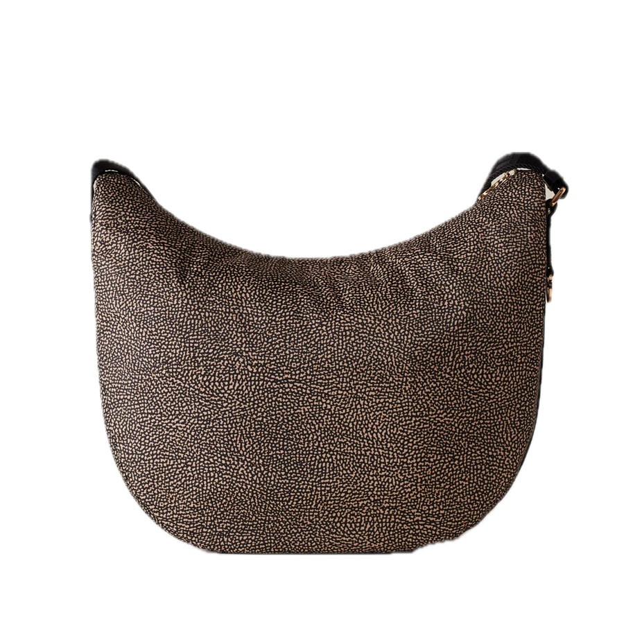 Borbonese Luna Bag Medium Zip Opnaturale