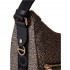 Borbonese Luna Bag Media zip Opnaturale