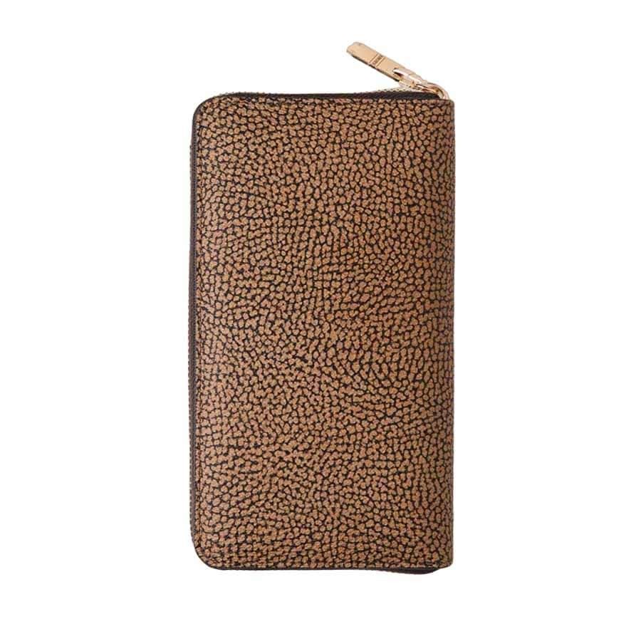 Borbonese wallet zip around graffiti Op natural