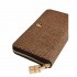 Borbonese wallet zip around graffiti Op natural