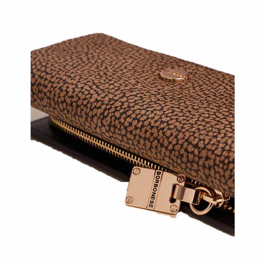 Borbonese medium wallet Op graffiti natural