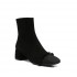 Roberto Festa FIORENE medium heel black suede boot