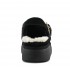 Mou bounce clog back strap black BKBK