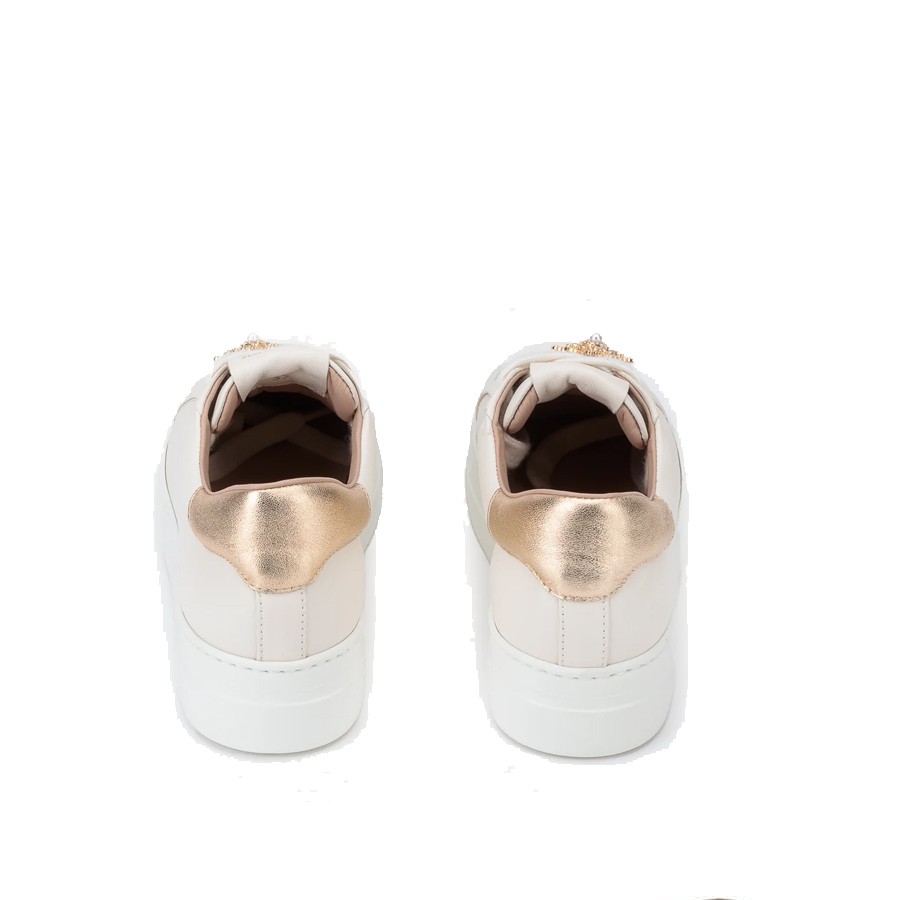 Stokton sneakers low women's cream