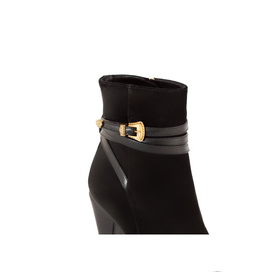 Roberto Festa DINA black suede boot