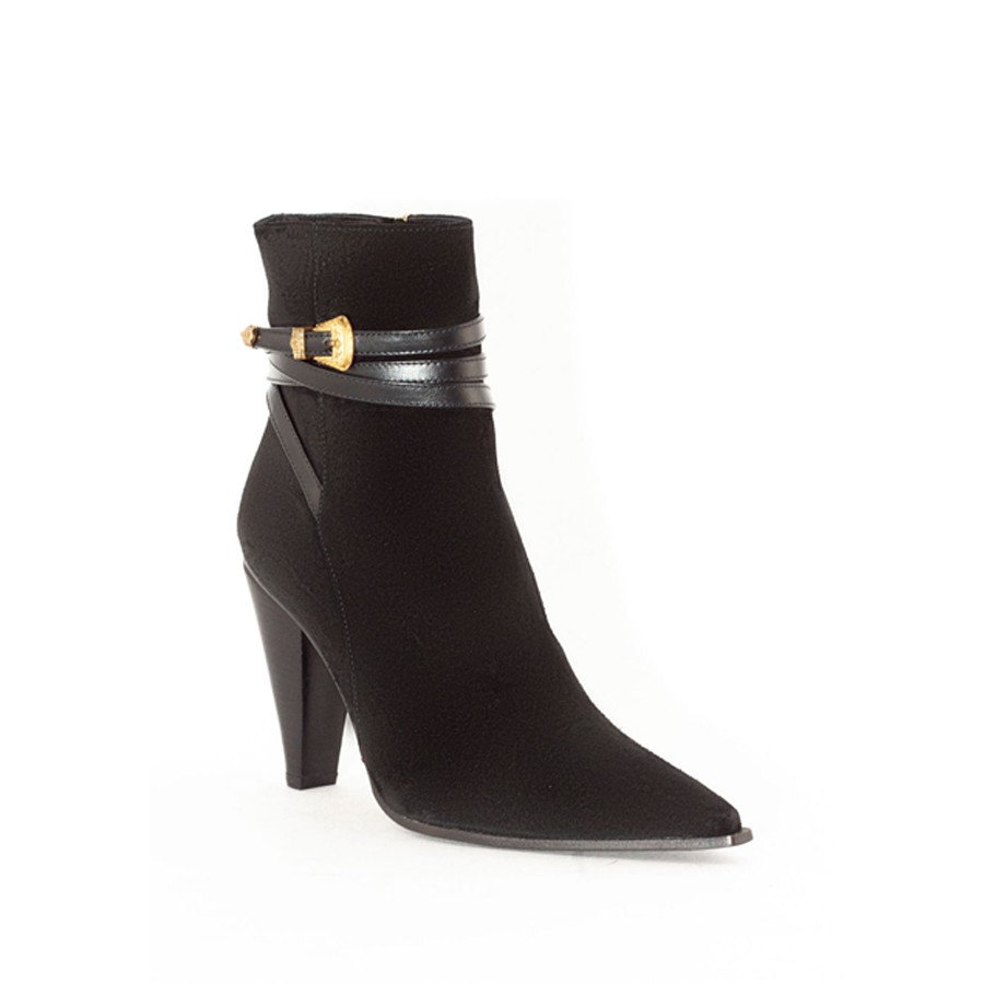 Roberto Festa DINA black suede boot