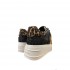 Stokton Sneakers pour femmes Jungle en cuir noir