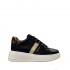 Stokton Sneakers donna Jungle in pelle nero
