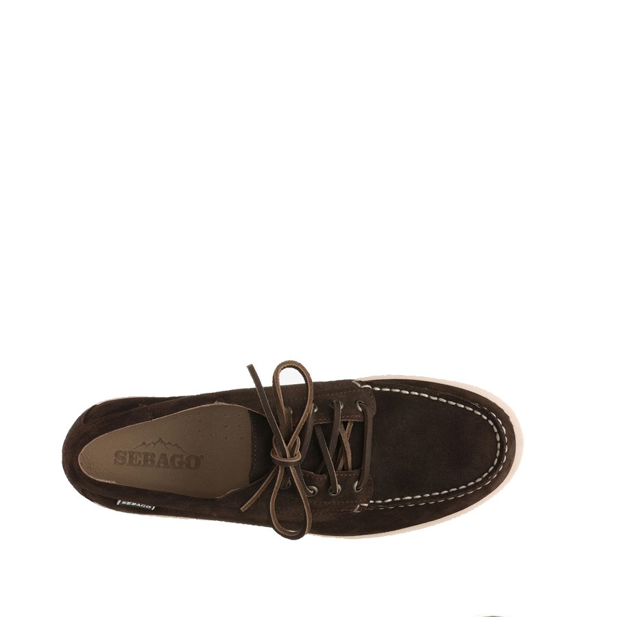 SEBAGO UOMO ASKOOKFIELD SUEDE DK BROWN