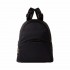Borbonese dark black fabric backpack