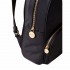Borbonese zaino tessuto dark black