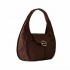 Borbonese borsa Hobo small Cottage tessuto OP noisette