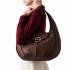 Borbonese Hobo bag small Cottage OP fabric noisette