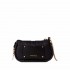 Borbonese borsa tracolla mini Cahier Tessuto OP dark black