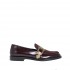 Roberto Festa LIRA moccasin in brushed burgundy colour