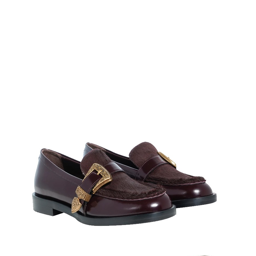 Roberto Festa Mocassino LIRA in spazzolato color bordeaux