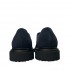 Derby men's pants in blue suede