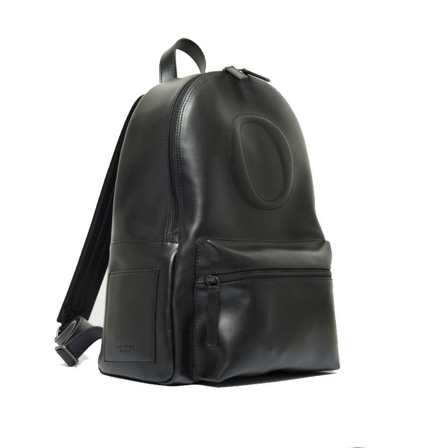 ORCIANI Laio Alba backpack in black leather