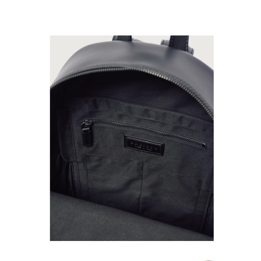 ORCIANI Laio Alba backpack in black leather