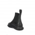 Stokton Chelsea botts con elastico in pelle nero